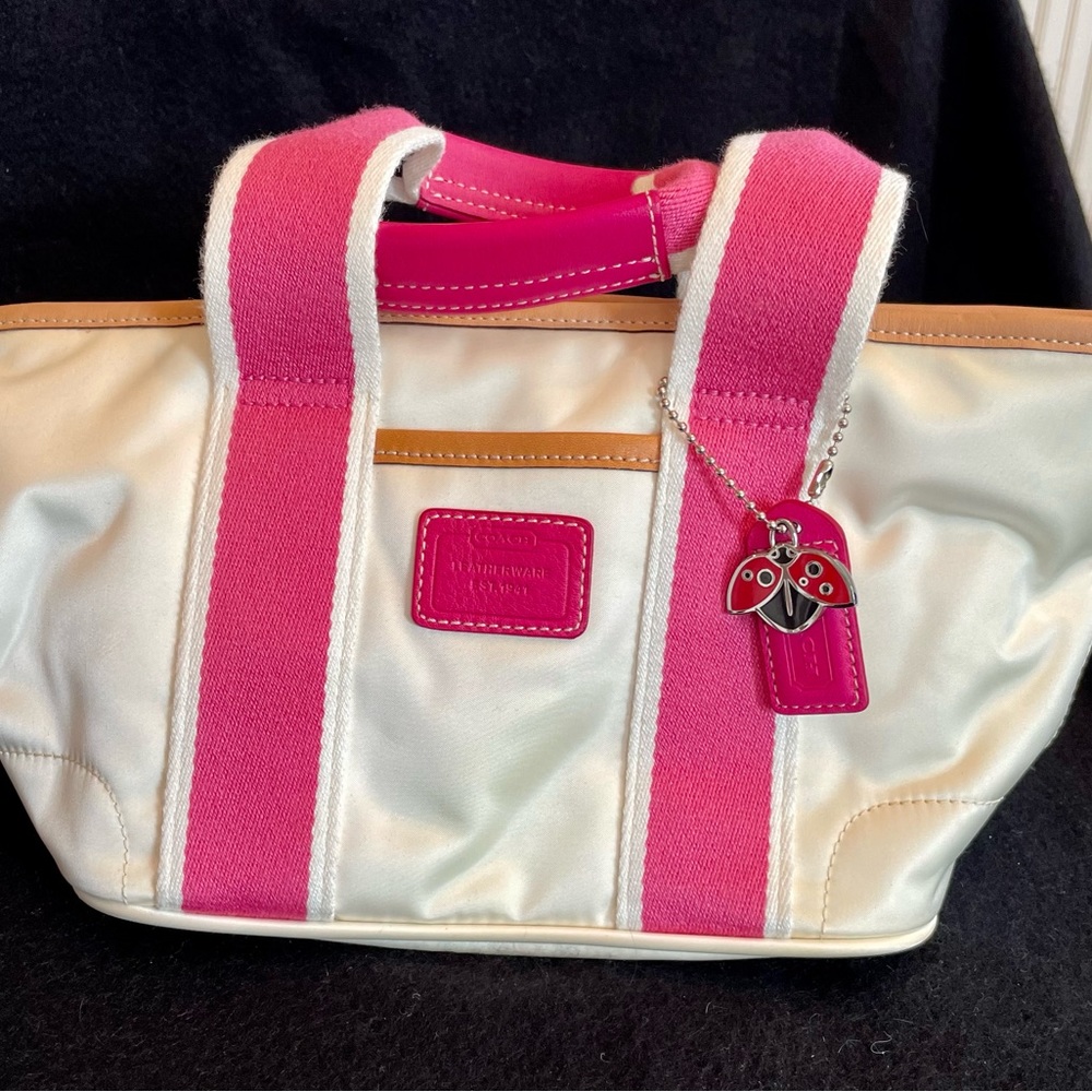 Coach small tote bag